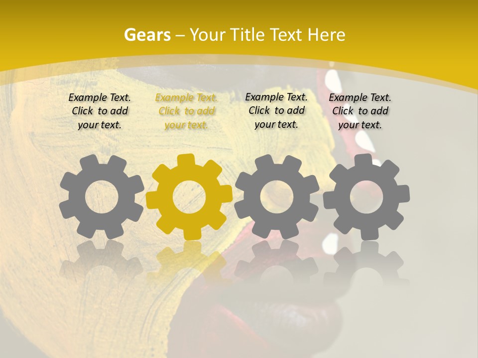 Supply Cool System PowerPoint Template