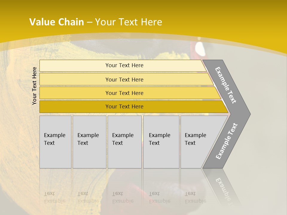 Supply Cool System PowerPoint Template