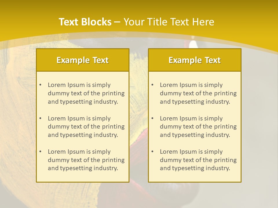Supply Cool System PowerPoint Template