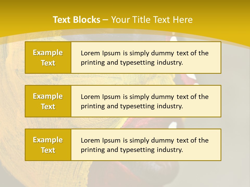 Supply Cool System PowerPoint Template