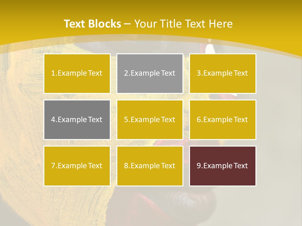 Supply Cool System PowerPoint Template