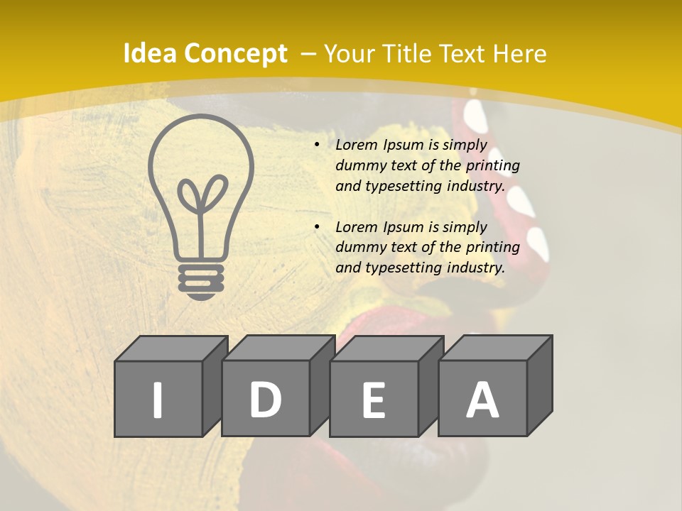 Supply Cool System PowerPoint Template