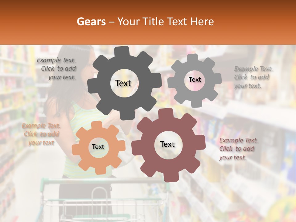 Industry White Supply PowerPoint Template