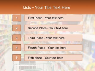 Industry White Supply PowerPoint Template