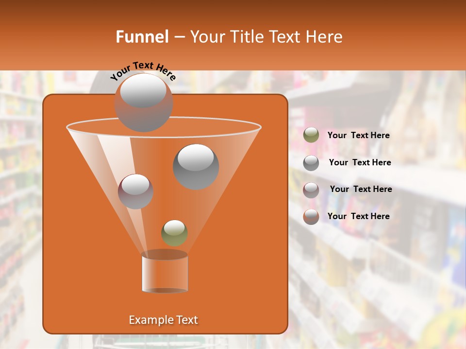 Industry White Supply PowerPoint Template