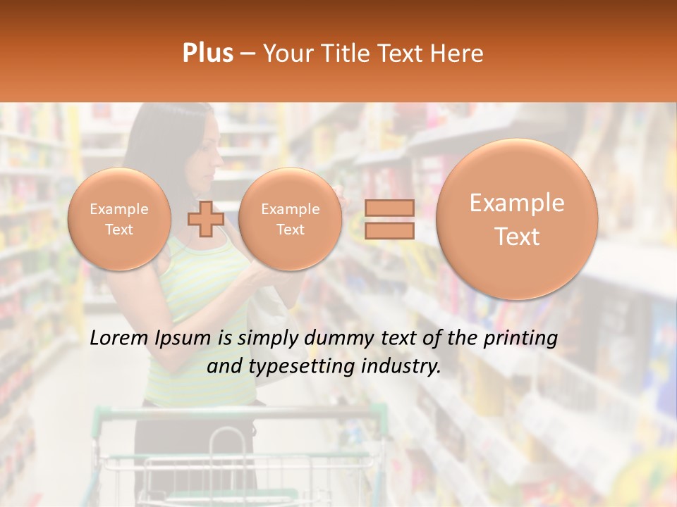 Industry White Supply PowerPoint Template