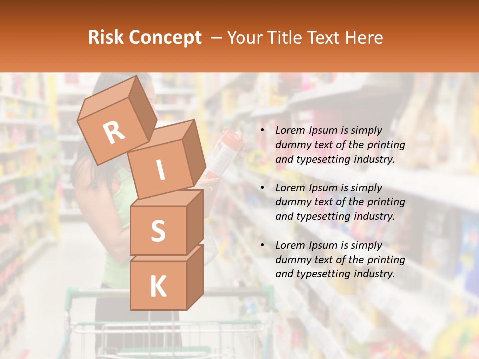 Industry White Supply PowerPoint Template