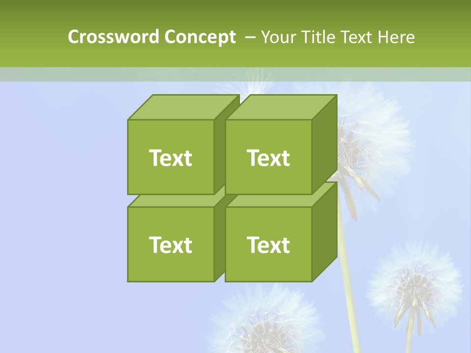 System White Switch PowerPoint Template