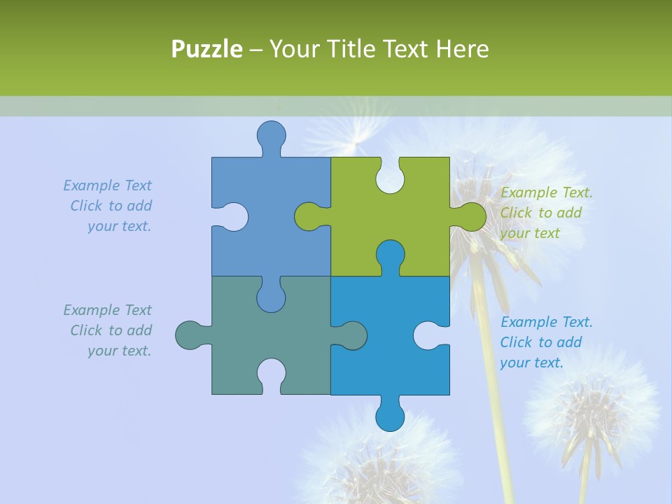 System White Switch PowerPoint Template