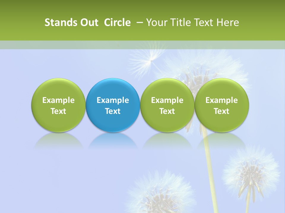 System White Switch PowerPoint Template