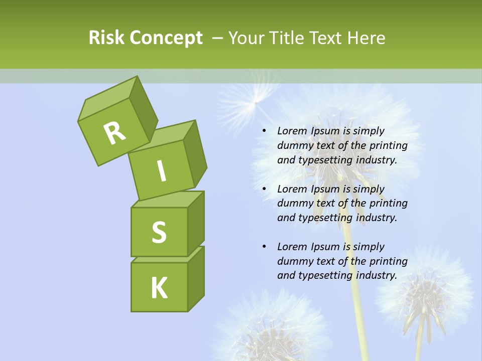 System White Switch PowerPoint Template