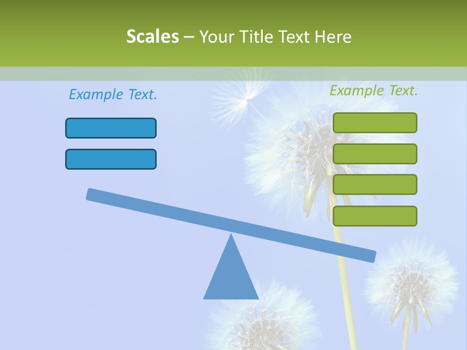 System White Switch PowerPoint Template