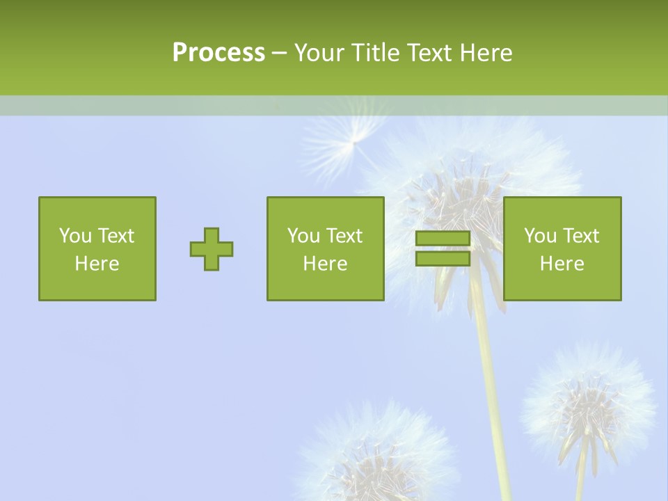 System White Switch PowerPoint Template