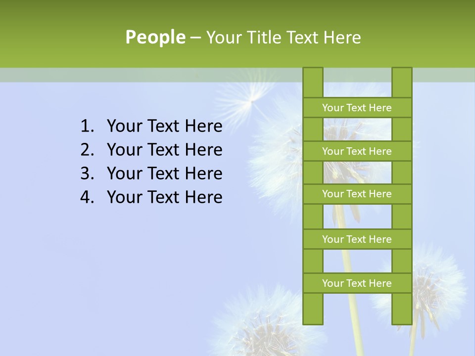 System White Switch PowerPoint Template