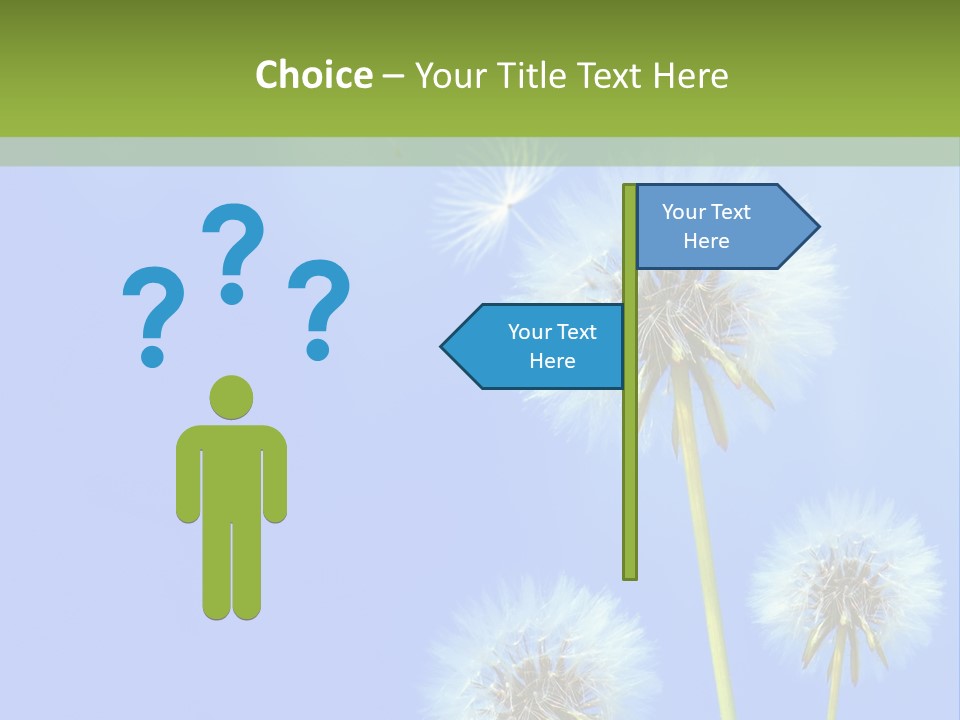 System White Switch PowerPoint Template