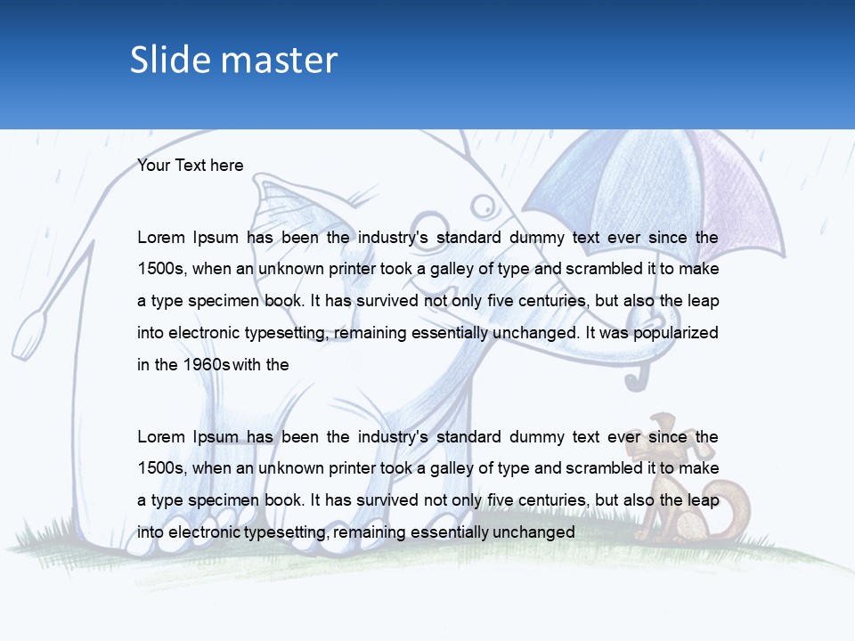 Electric Cooling Home PowerPoint Template