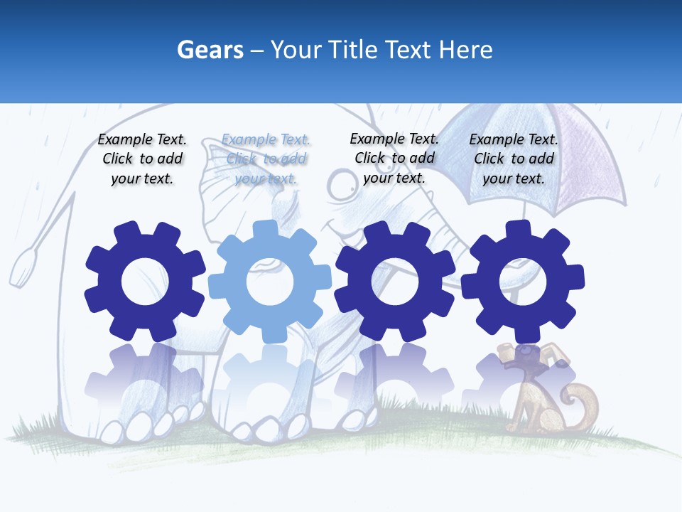 Electric Cooling Home PowerPoint Template