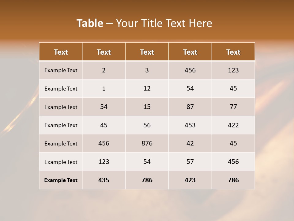 Power Energy Air PowerPoint Template