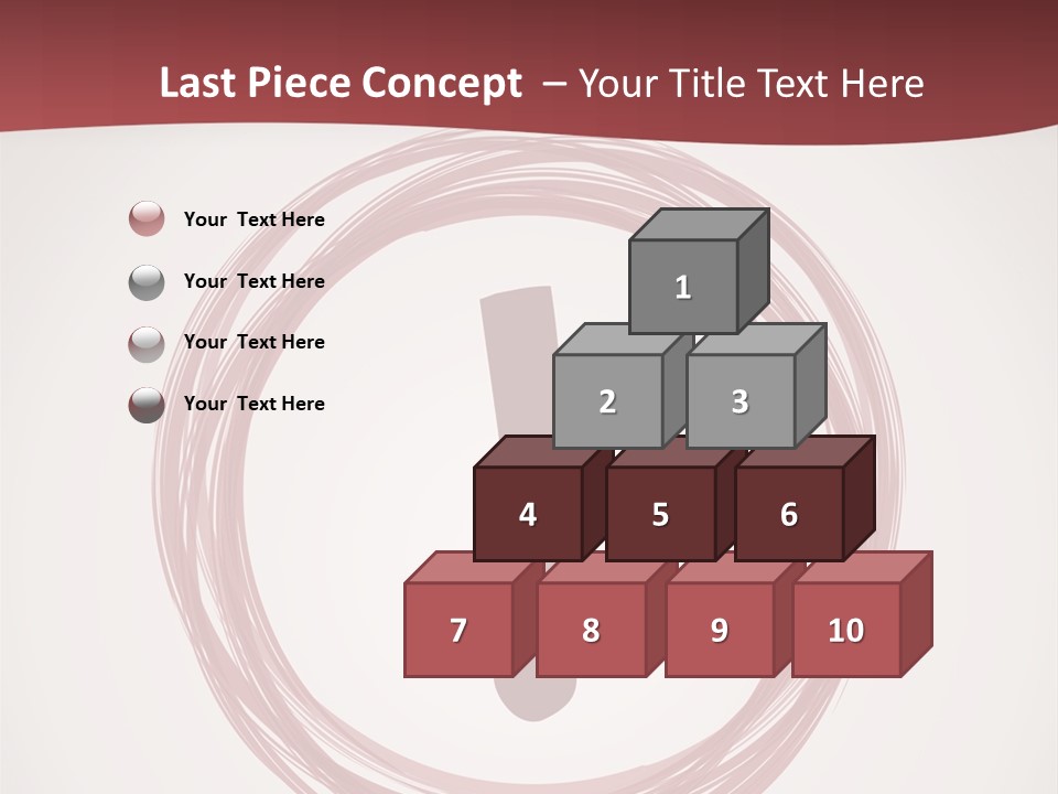 Supply Energy House PowerPoint Template