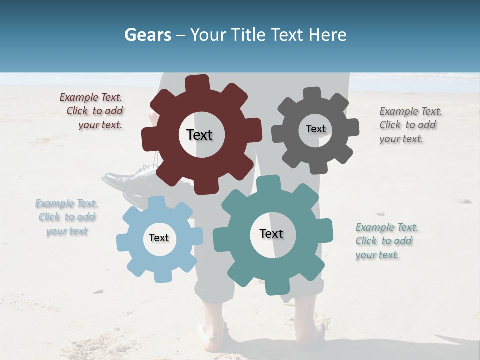 Climate Cooling Remote PowerPoint Template