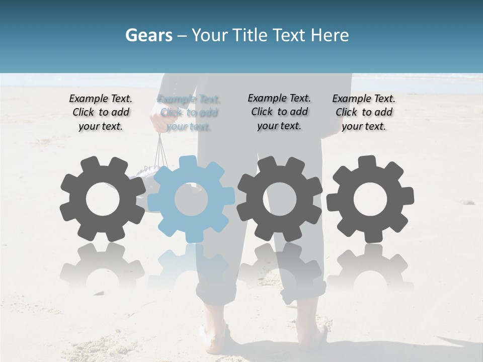 Climate Cooling Remote PowerPoint Template