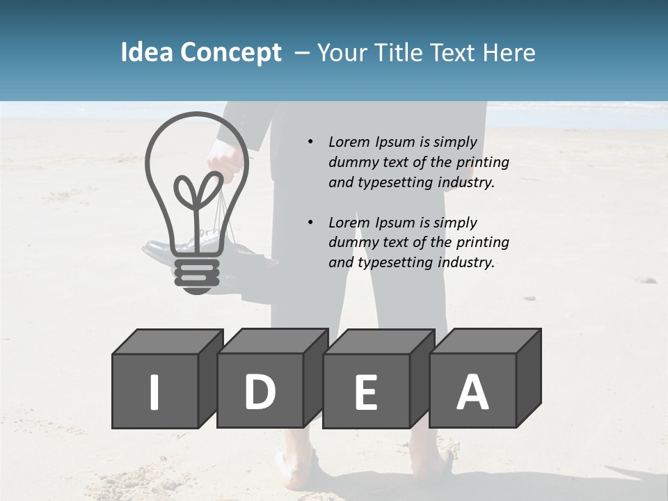 Climate Cooling Remote PowerPoint Template