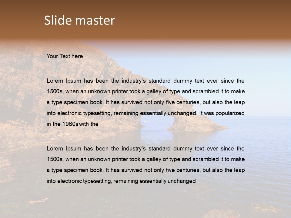 System Supply Switch PowerPoint Template