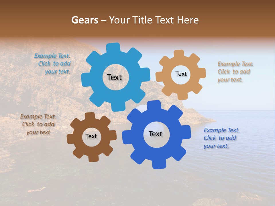 System Supply Switch PowerPoint Template