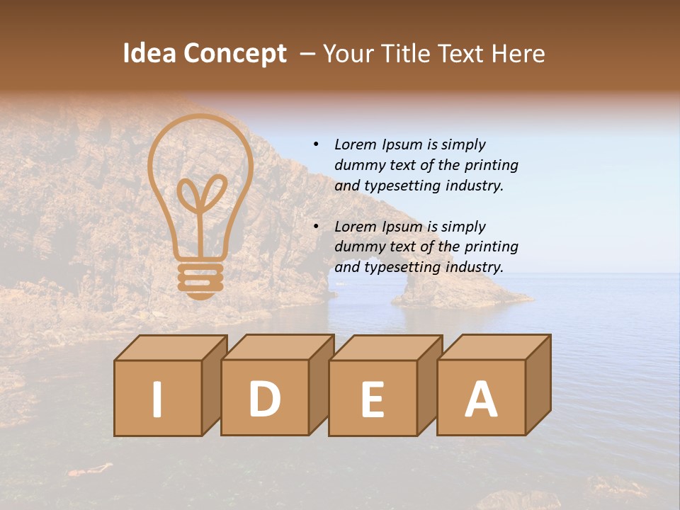 System Supply Switch PowerPoint Template