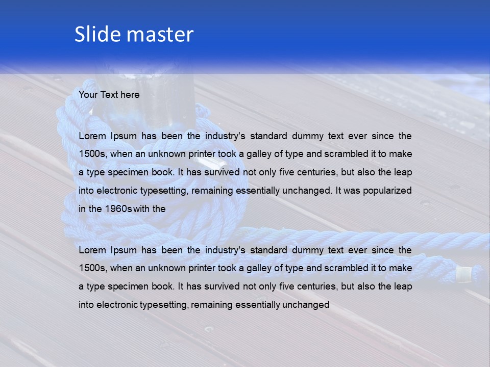 White Equipment Conditioner PowerPoint Template