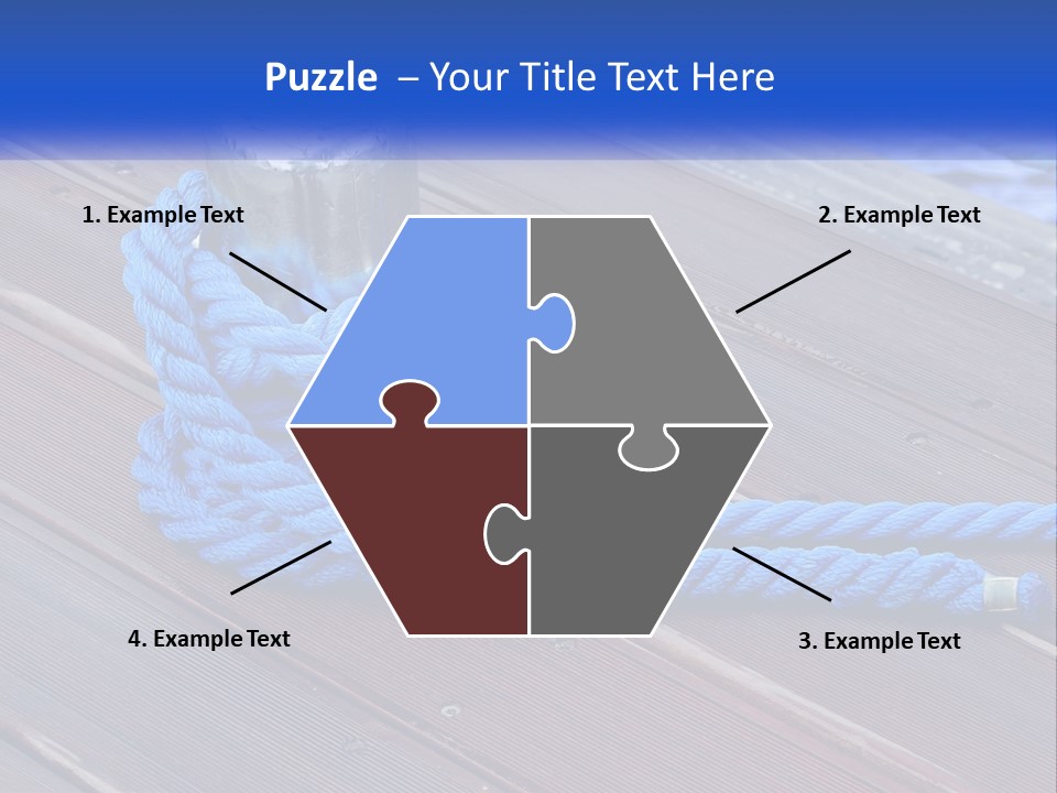 White Equipment Conditioner PowerPoint Template