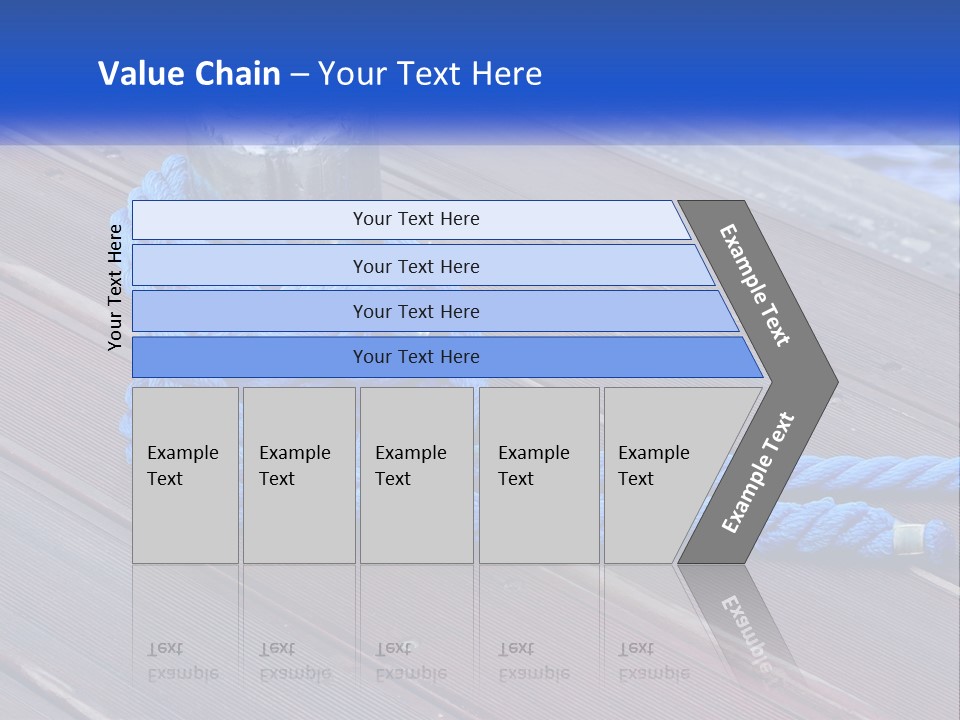 White Equipment Conditioner PowerPoint Template