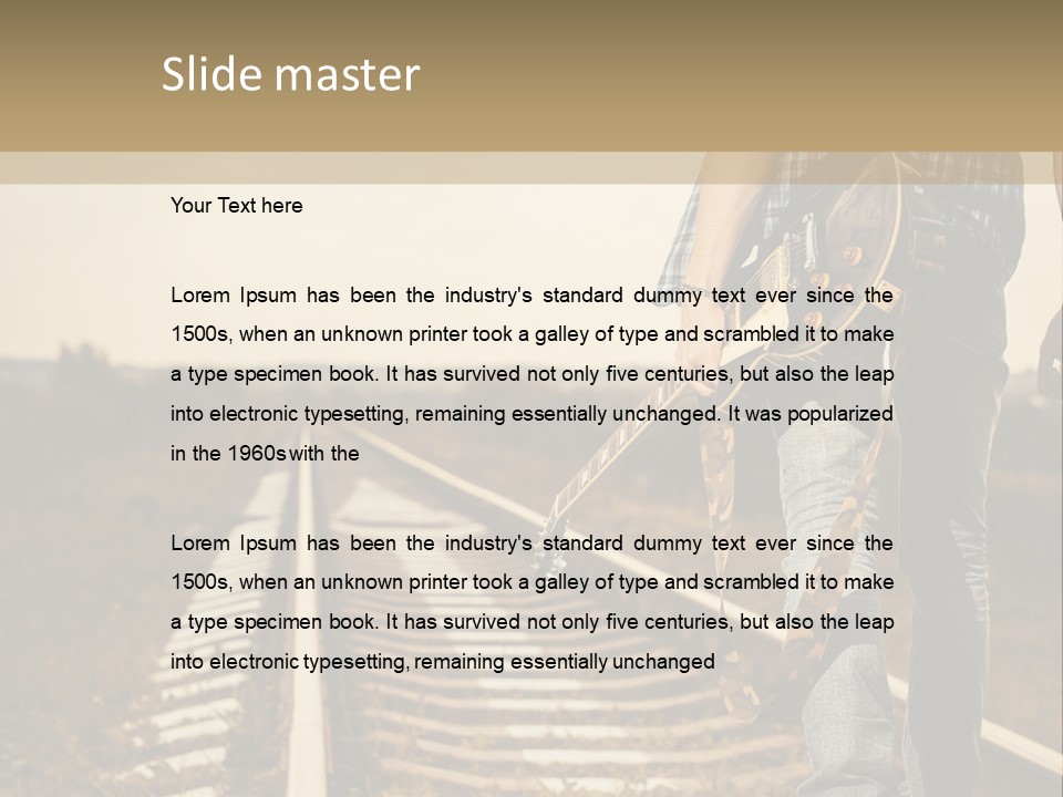 Electric Condition Home PowerPoint Template