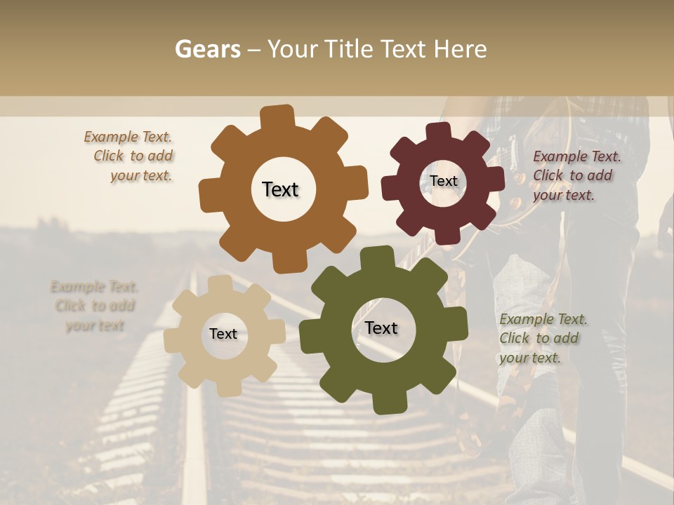 Electric Condition Home PowerPoint Template