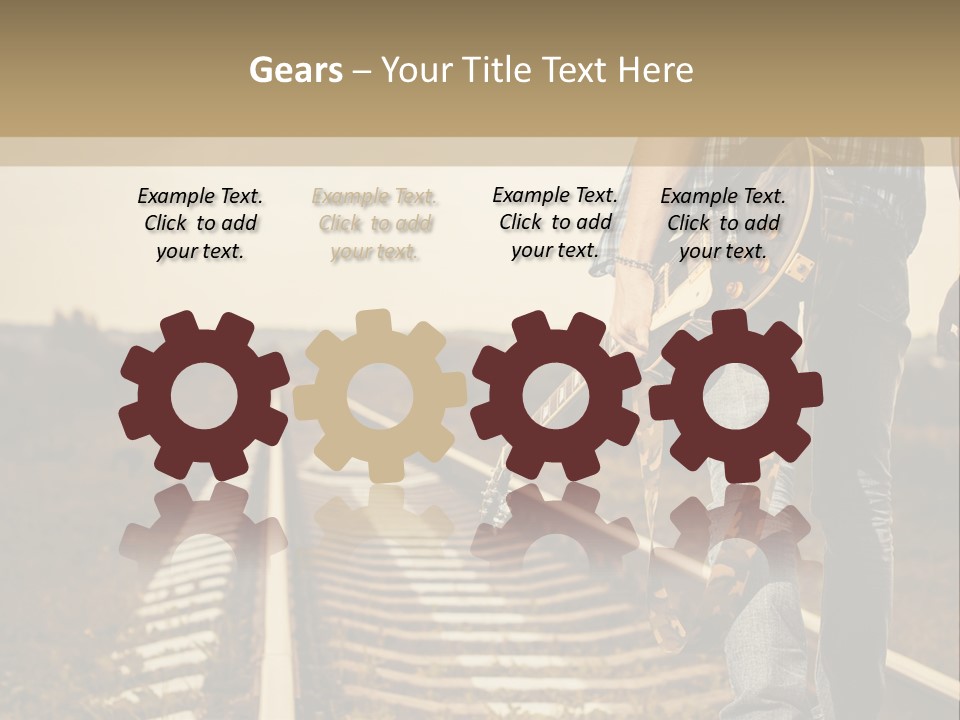 Electric Condition Home PowerPoint Template