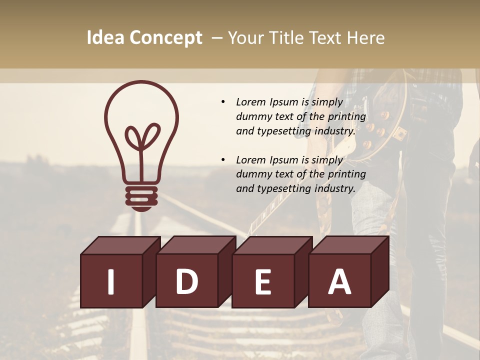 Electric Condition Home PowerPoint Template