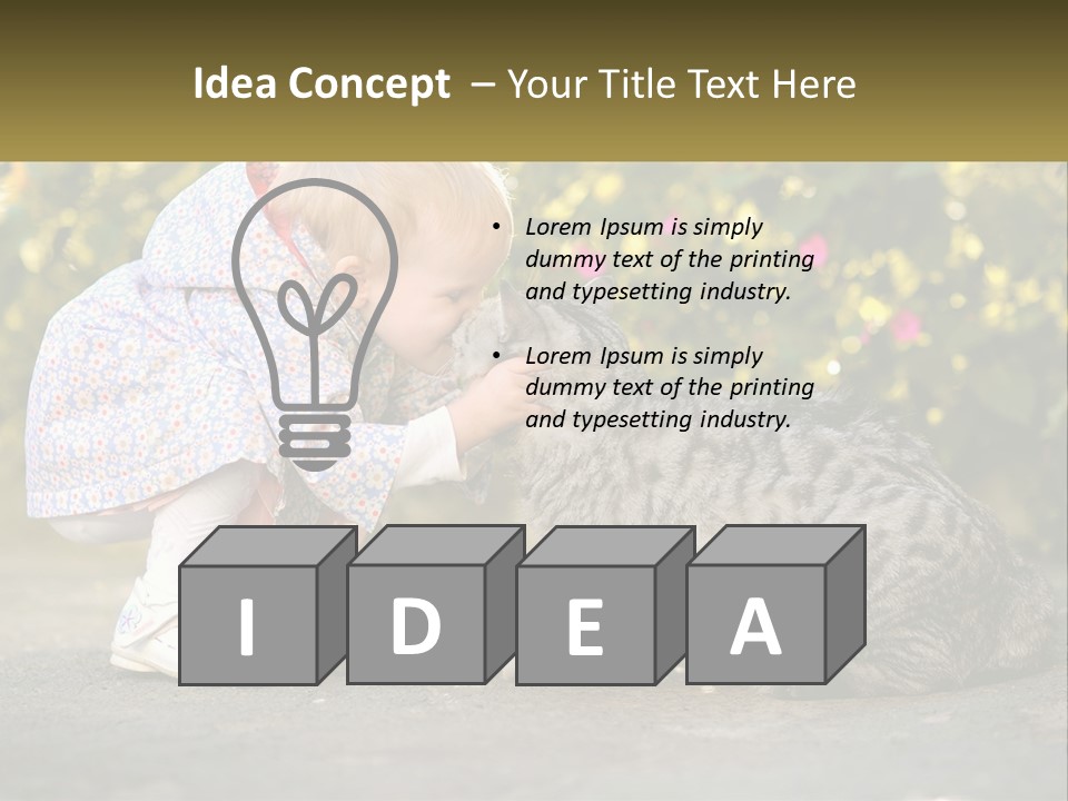 Power Conditioner Switch PowerPoint Template