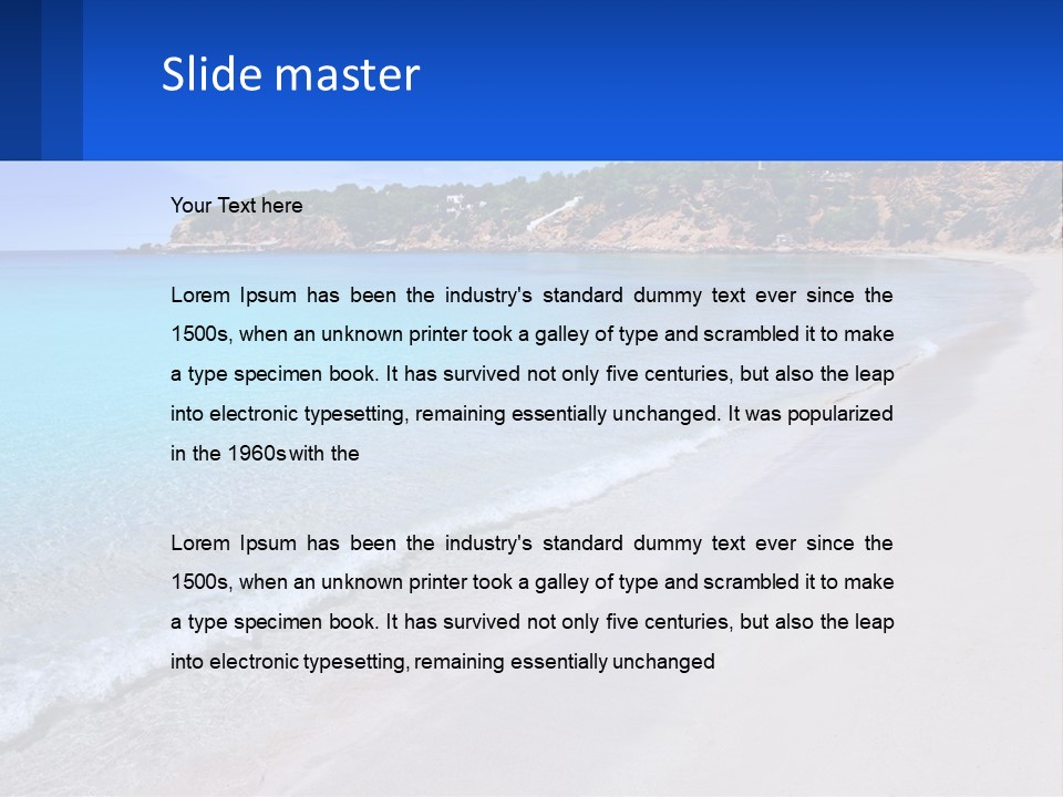 Air Electricity System PowerPoint Template