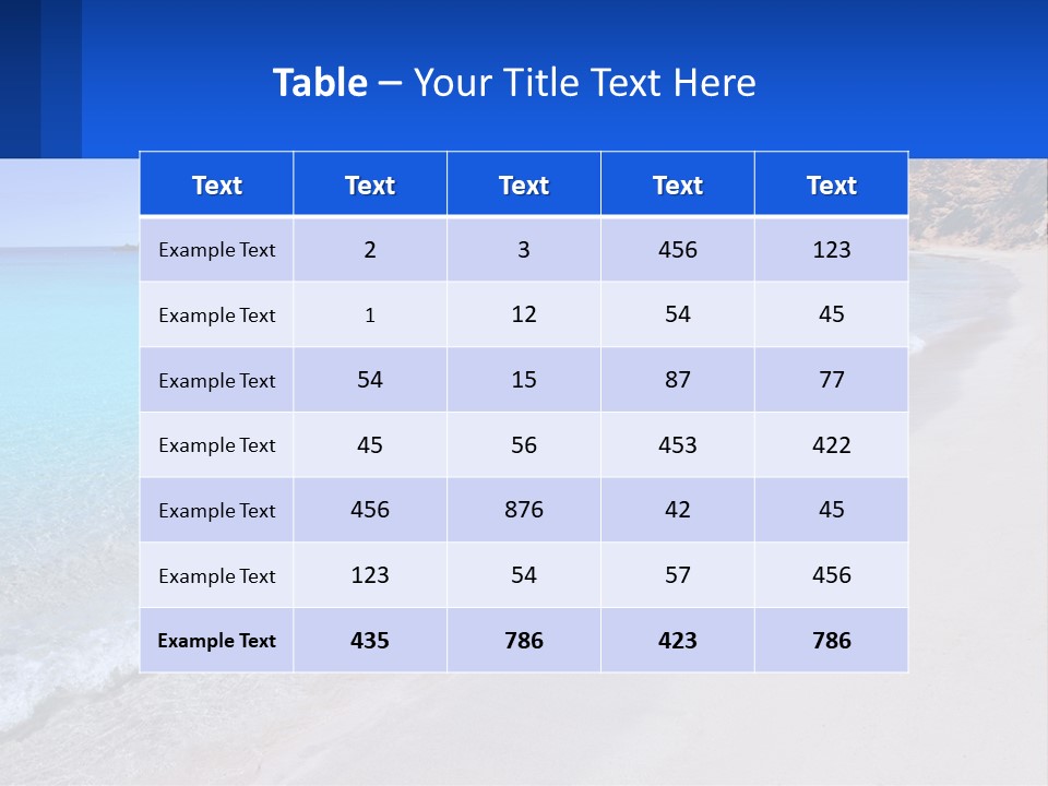 Air Electricity System PowerPoint Template