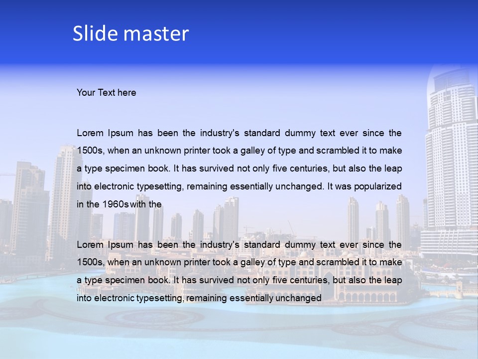 Switch Condition Technology PowerPoint Template