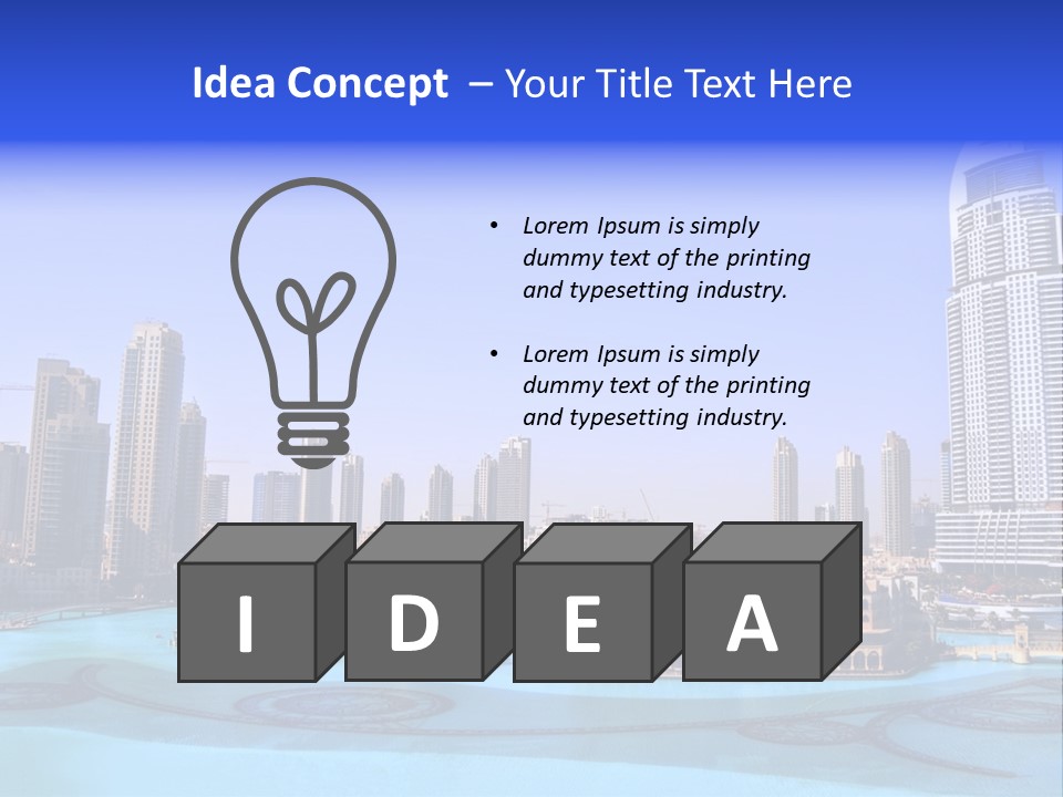 Switch Condition Technology PowerPoint Template