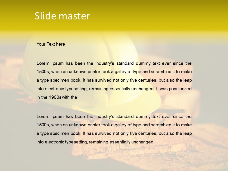 Electric Temperature Technology PowerPoint Template