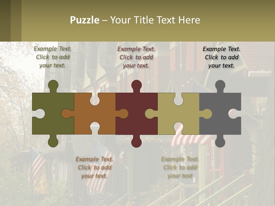 Cooling Equipment Home PowerPoint Template