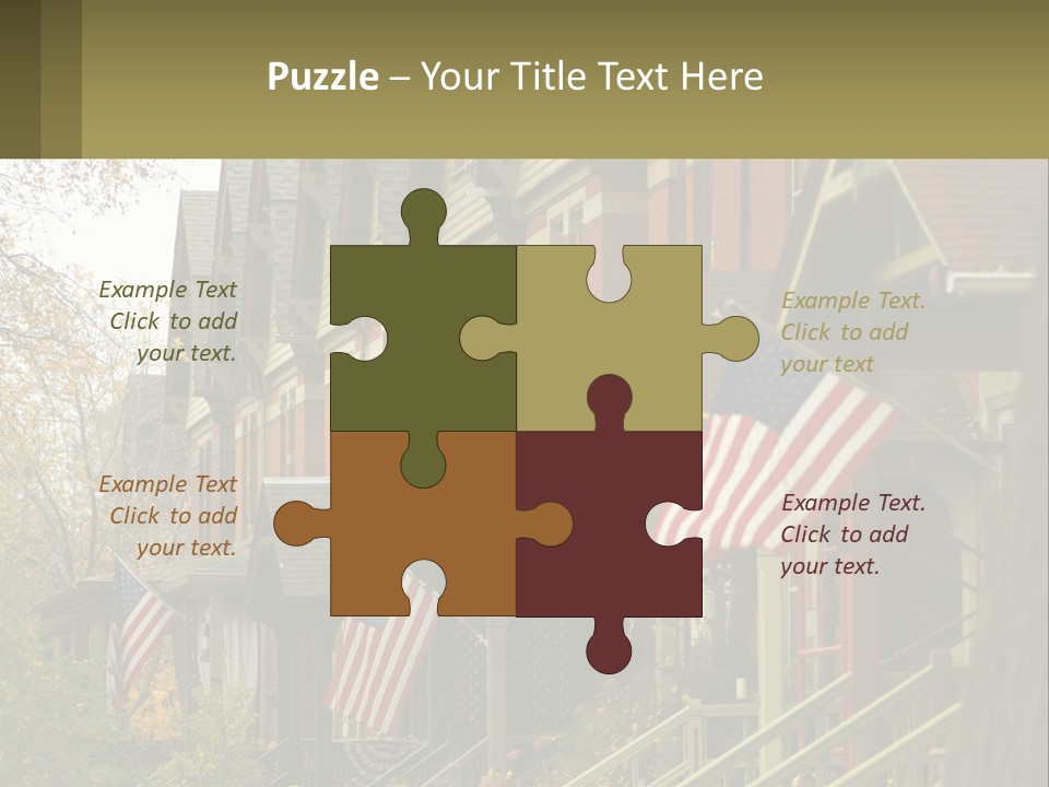 Cooling Equipment Home PowerPoint Template