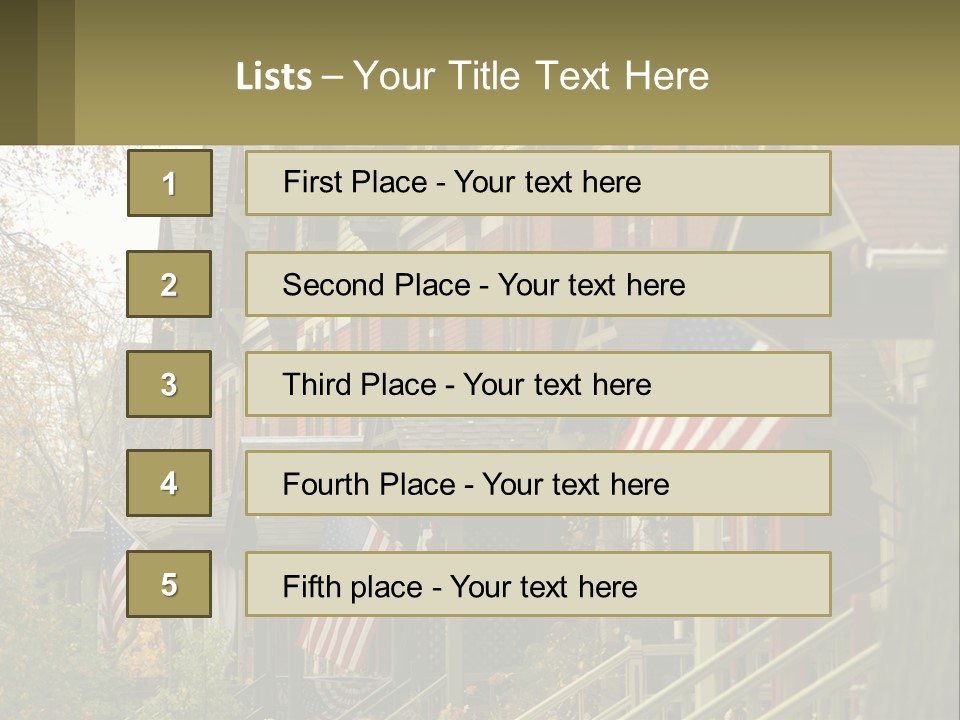 Cooling Equipment Home PowerPoint Template