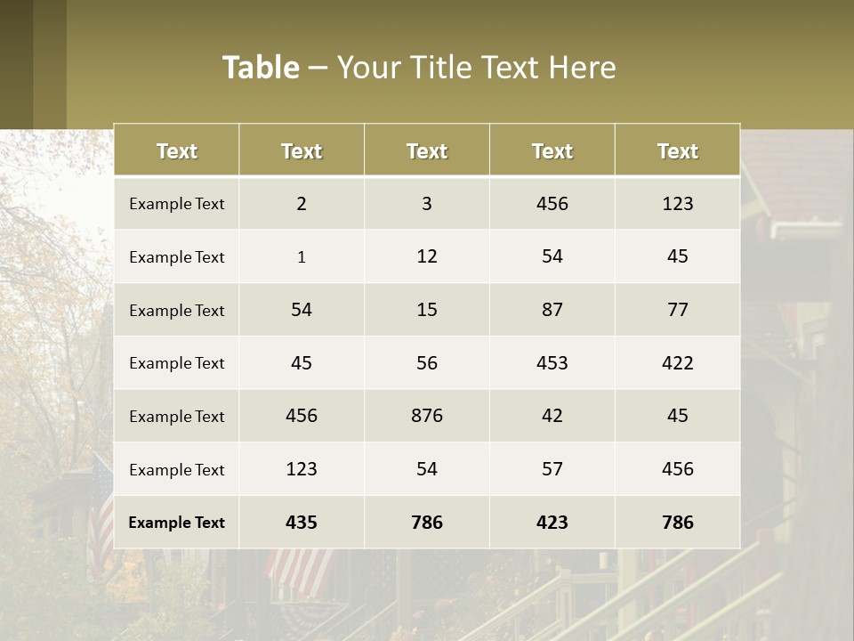 Cooling Equipment Home PowerPoint Template