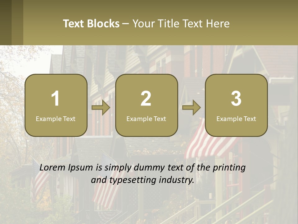 Cooling Equipment Home PowerPoint Template
