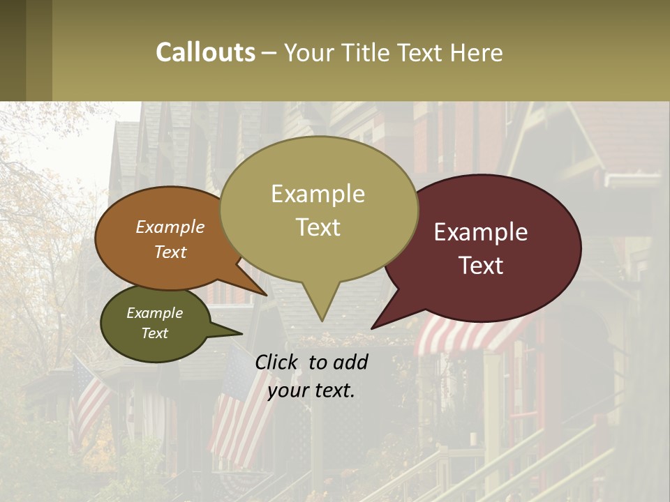 Cooling Equipment Home PowerPoint Template