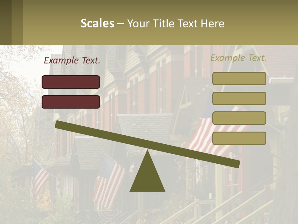 Cooling Equipment Home PowerPoint Template