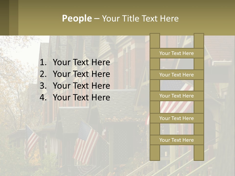 Cooling Equipment Home PowerPoint Template